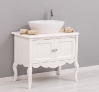 Waschtisch Vintage-Design für Aufsatzbecken