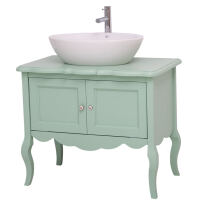 Waschtisch Vintage-Design für Aufsatzbecken
