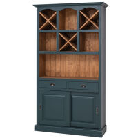Vintage Bar-Regal Massivholz