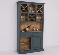 Vintage Bar-Regal Massivholz