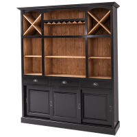 Vintage Bar-Schrank Massivholz