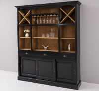 Vintage Bar-Schrank Massivholz