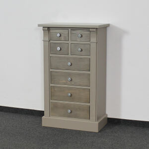 Schmale Schubladenkommode Vintage Shabby