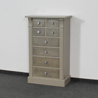 Schmale Schubladenkommode Vintage Shabby