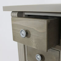 Schmale Schubladenkommode Vintage Shabby