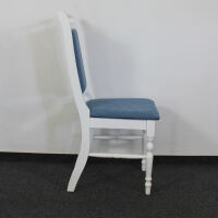 Esszimmerstuhl weiß im Landhausstil