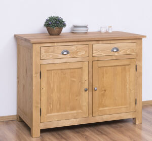 Massiver Küchenunterschrank mit Schubladen 120 cm