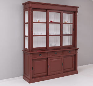 Große Esszimmer-Vitrine Landhausstil