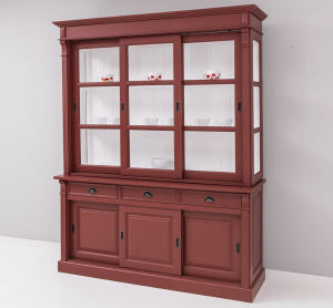 Große Esszimmer-Vitrine Landhausstil