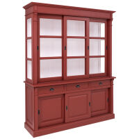 Große Esszimmer-Vitrine Landhausstil