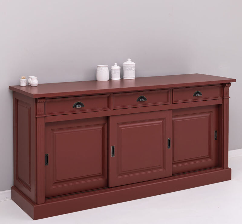 Landhaus Sideboard mit Schiebetüren