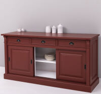 Landhaus Sideboard mit Schiebetüren