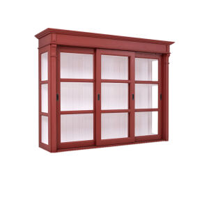 Vitrinen-Aufsatz für Sideboards