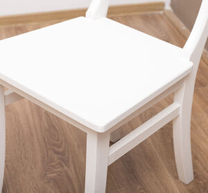 Esszimmerstuhl weiÃŸ im Landhausstil