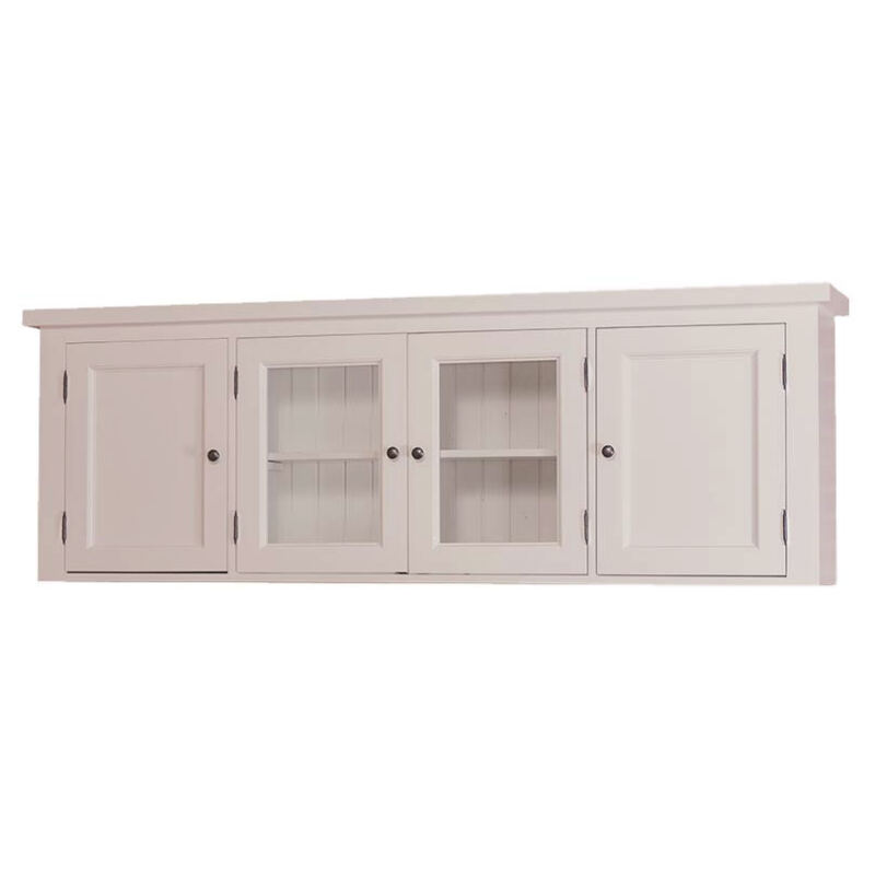 Küchen-Hängeschrank Landhausstil cremegrau