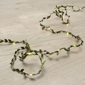 LED-Lichterkette Buchs Girlande