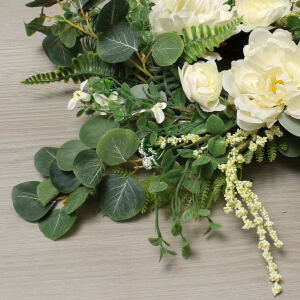 Kunstblumen-Kranz "Eleganz"