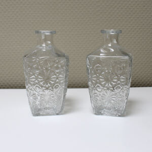 Glasvasen Retrodesign 2er Set