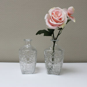 Glasvasen Retrodesign 2er Set