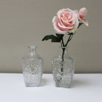 Glasvasen Retrodesign 2er Set