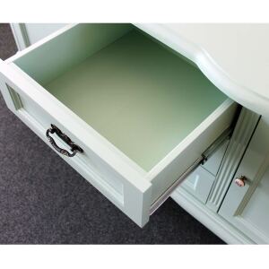 Kommode mit 3 Schubladen Vintage mint-pastellgrün