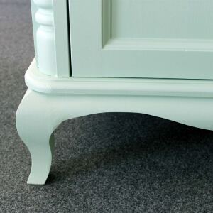 Kommode mit 3 Schubladen Vintage mint-pastellgrün