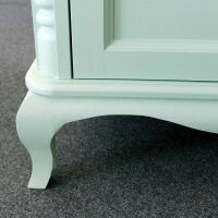 Kommode mit 3 Schubladen Vintage mint-pastellgrün
