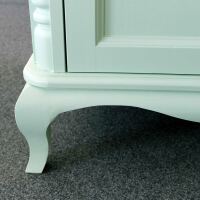 Kommode mit 3 Schubladen Vintage mint-pastellgrün