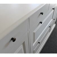 Landhausstil Schuhschrank mit Kippfächer altweiß