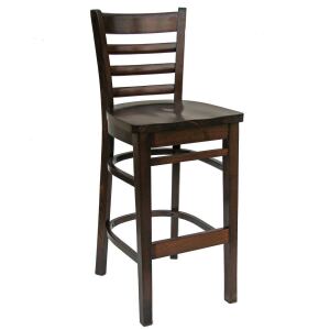 Barhocker 137 (2er-Set) Holzsitz