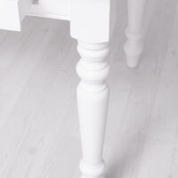 Esstisch Paris (160cm) mit drei Schubladen - Wildeicheplatte