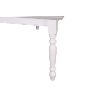 Gedrechselter Tisch Paris (160cm) - Wildeiche Konfigurator alles frei wählbar