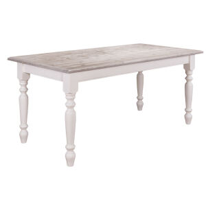Gedrechselter Tisch Paris (210cm) - Wildeiche