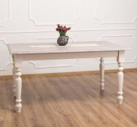 Gedrechselter Tisch Paris (210cm) - Wildeiche
