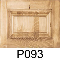 Deckplatte P093 honigbraun gebeizt lackiert