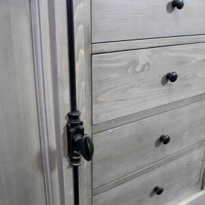Landhaus Buffetschrank graubraun gebürstet