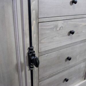 Landhaus Buffetschrank graubraun gebürstet