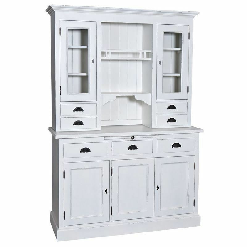 Küchenbuffet Shabby Chic weiß