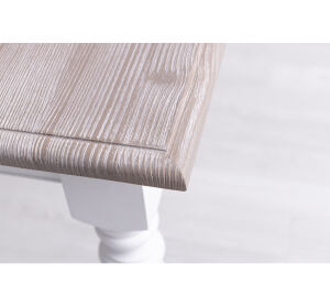 Weißer Esstisch französischer Landhausstil - 210 cm