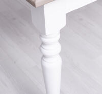 Weißer Esstisch französischer Landhausstil - 210 cm
