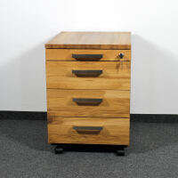 Schreibtisch-Rollcontainer, Wildeiche