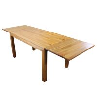 Sitzgruppe LINO Kernbuche, mit Ansteckplatten, 4 StÃ¼hle - 140x80 cm