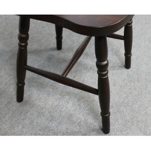 Esszimmerstuhl Vintage Nussbaum dunkel