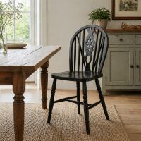 Vintage Holzstuhl Esszimmer wenge