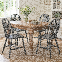 Vintage Holzstuhl Esszimmer wenge