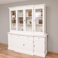 Große Buffetvitrine Landhausstil, mit MDF