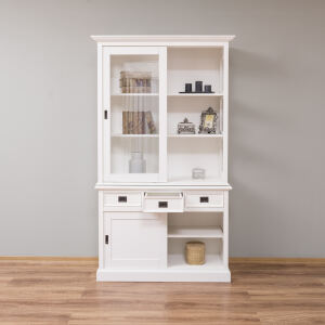 Schmaler Schiebetürenschrank Landhausstil,...