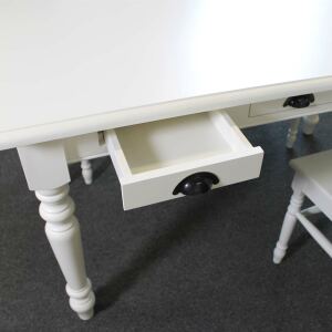 Landhausstil Esstisch weiß 140 cm