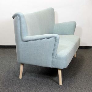 2-Sitzer Retro Sofa mintgrÃ¼n