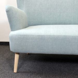 2-Sitzer Retro Sofa mintgrÃ¼n
